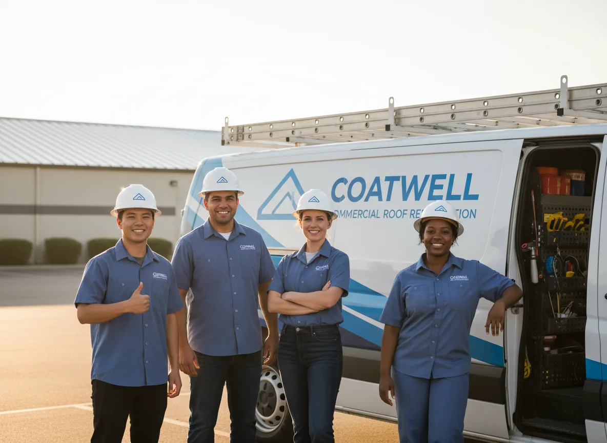 Commercial roof coating company in Coleman, MI